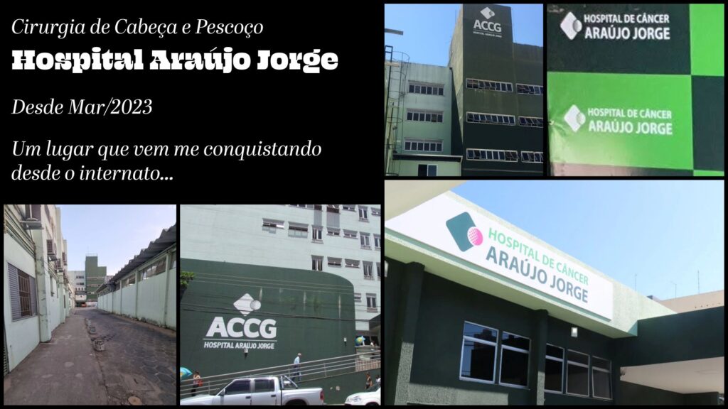 Cirurgião de Cabeça e Pescoço em Goiânia - Hospital Araújo Jorge